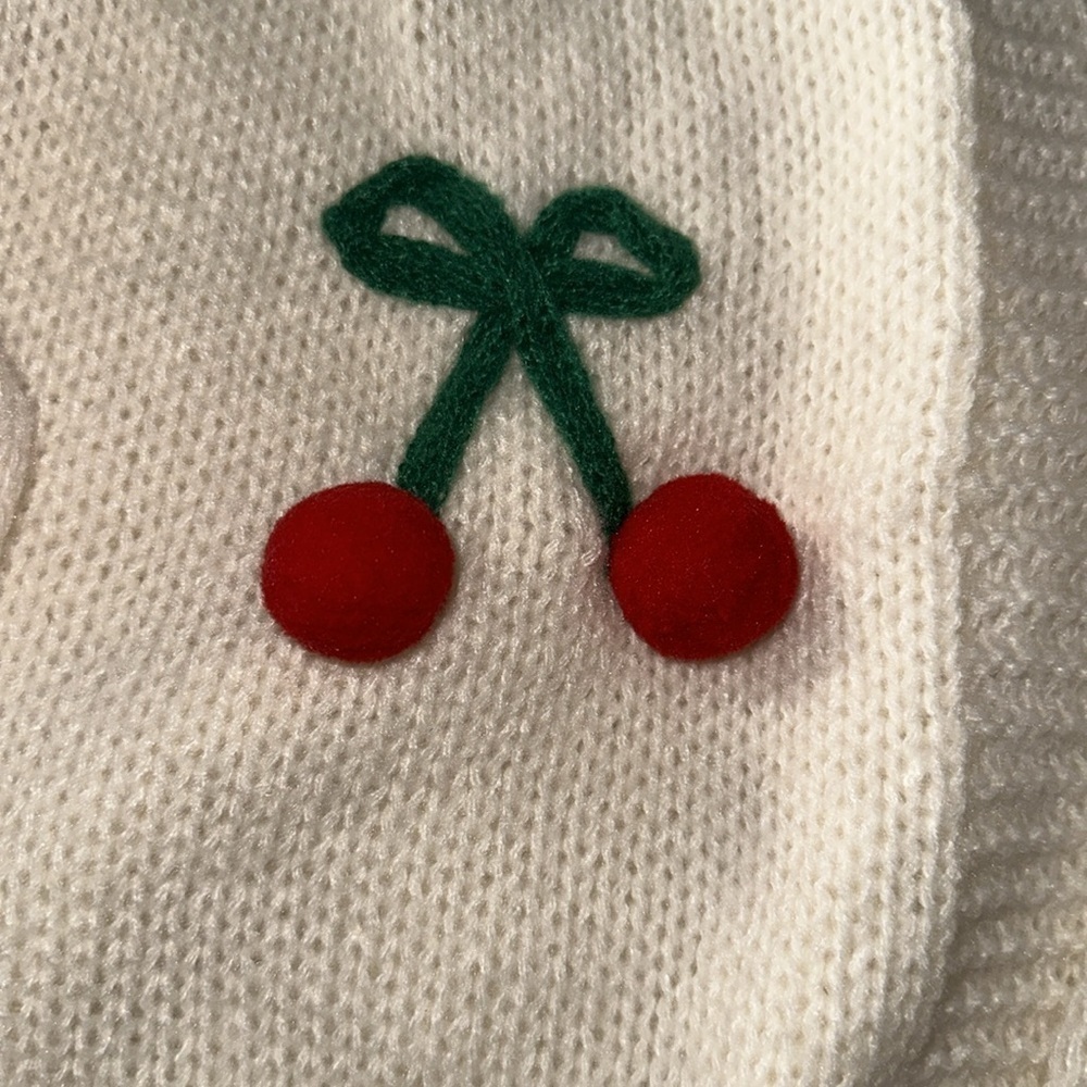 ๐ Luna Ivy cherry ๐ Fruit Cardigan Sweater ๐๐ - Picture 7 of 9